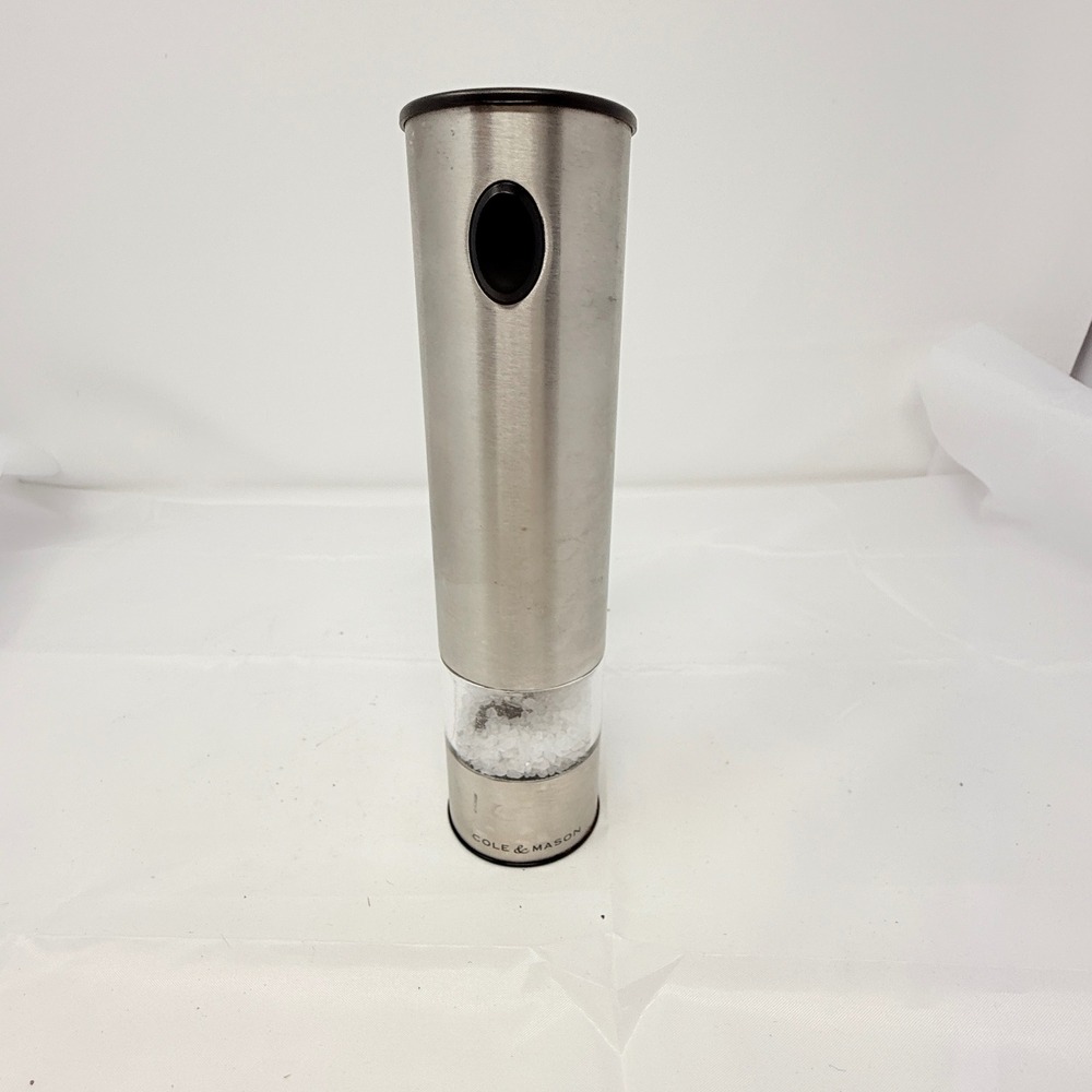 Cole‎ and Mason Salt Grinder Mill Stainless Steel Adjustable Grind